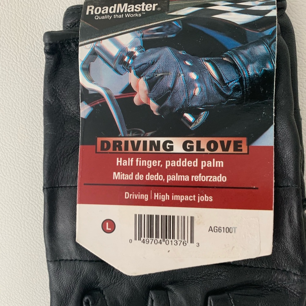 Men's Road Master Leather Driving gloves